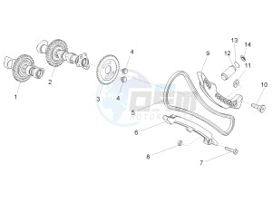 Tuono V4 1100 Factory (EMEA, APAC) (AU, EU, HK, JP, MAL, RC, S, T, TH) drawing Front cylinder timing system