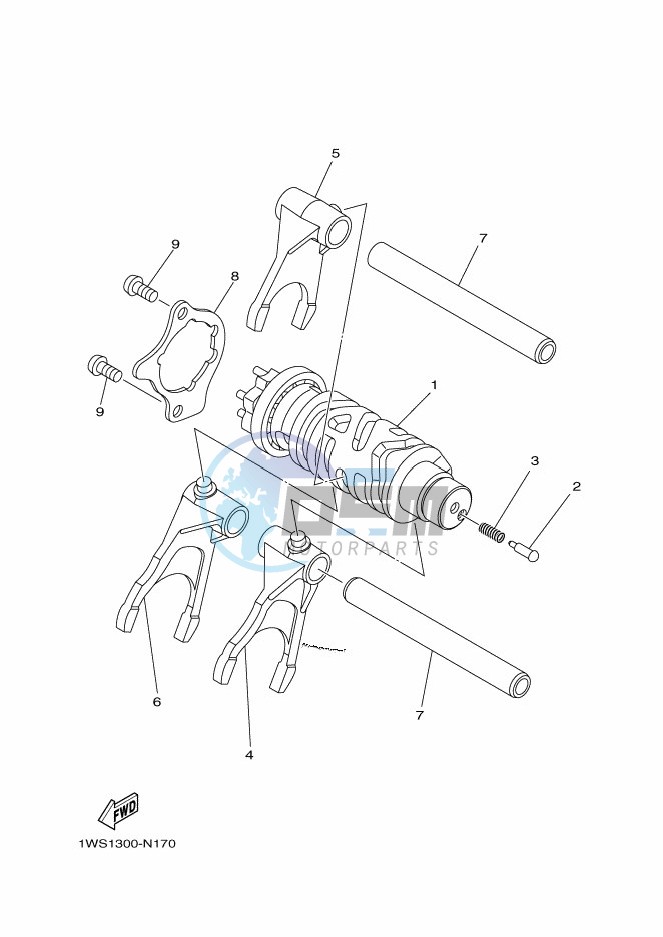 SHIFT CAM & FORK