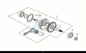 HD 300I ABS (LS30W2-EU) (E5) (M1) drawing CRANK SHAFT