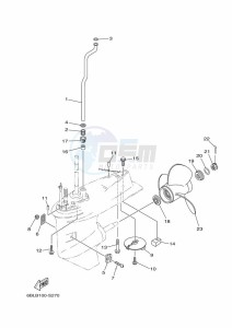 FT25FET drawing PROPELLER-HOUSING-AND-TRANSMISSION-2