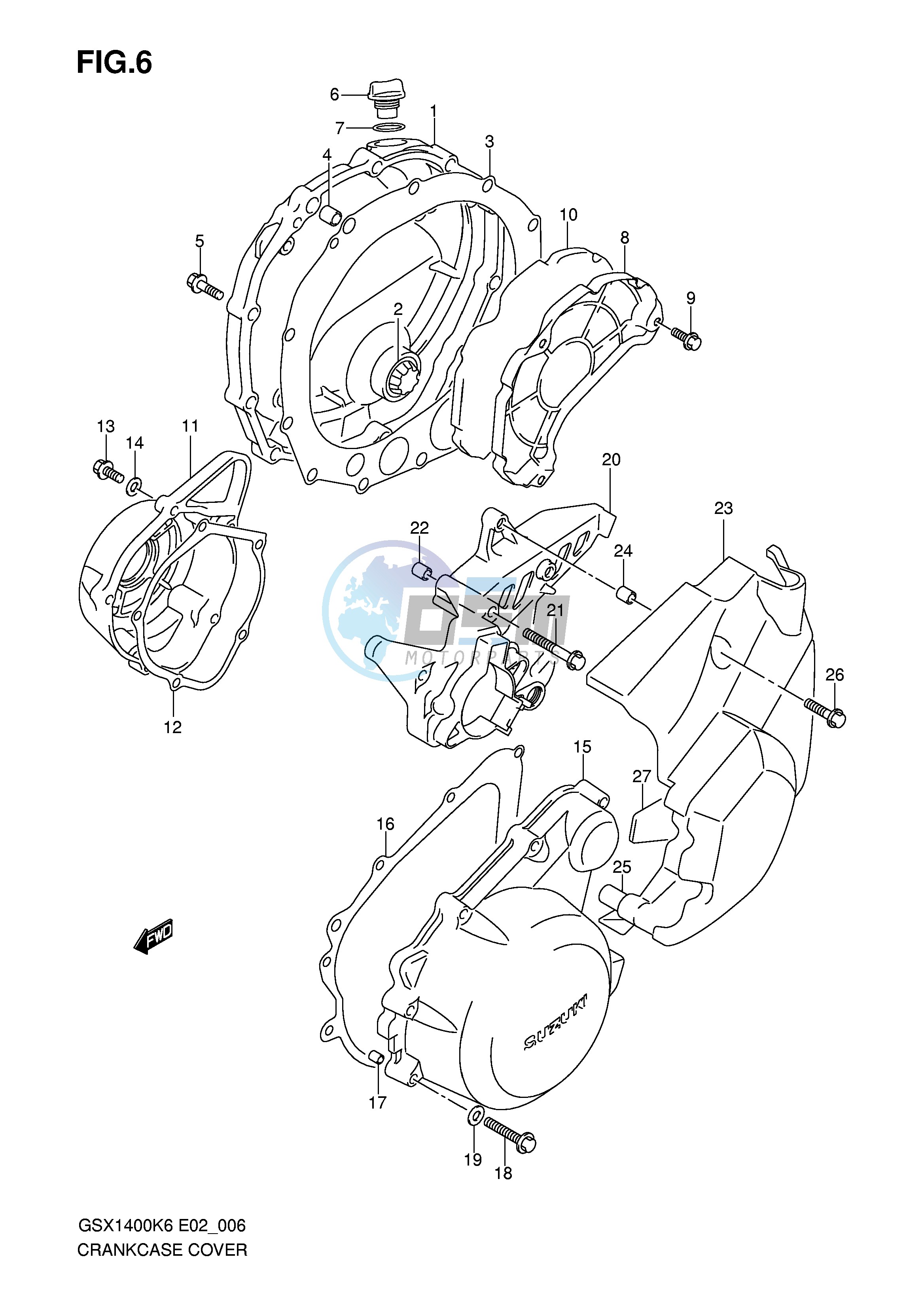 CRANKCASE COVER