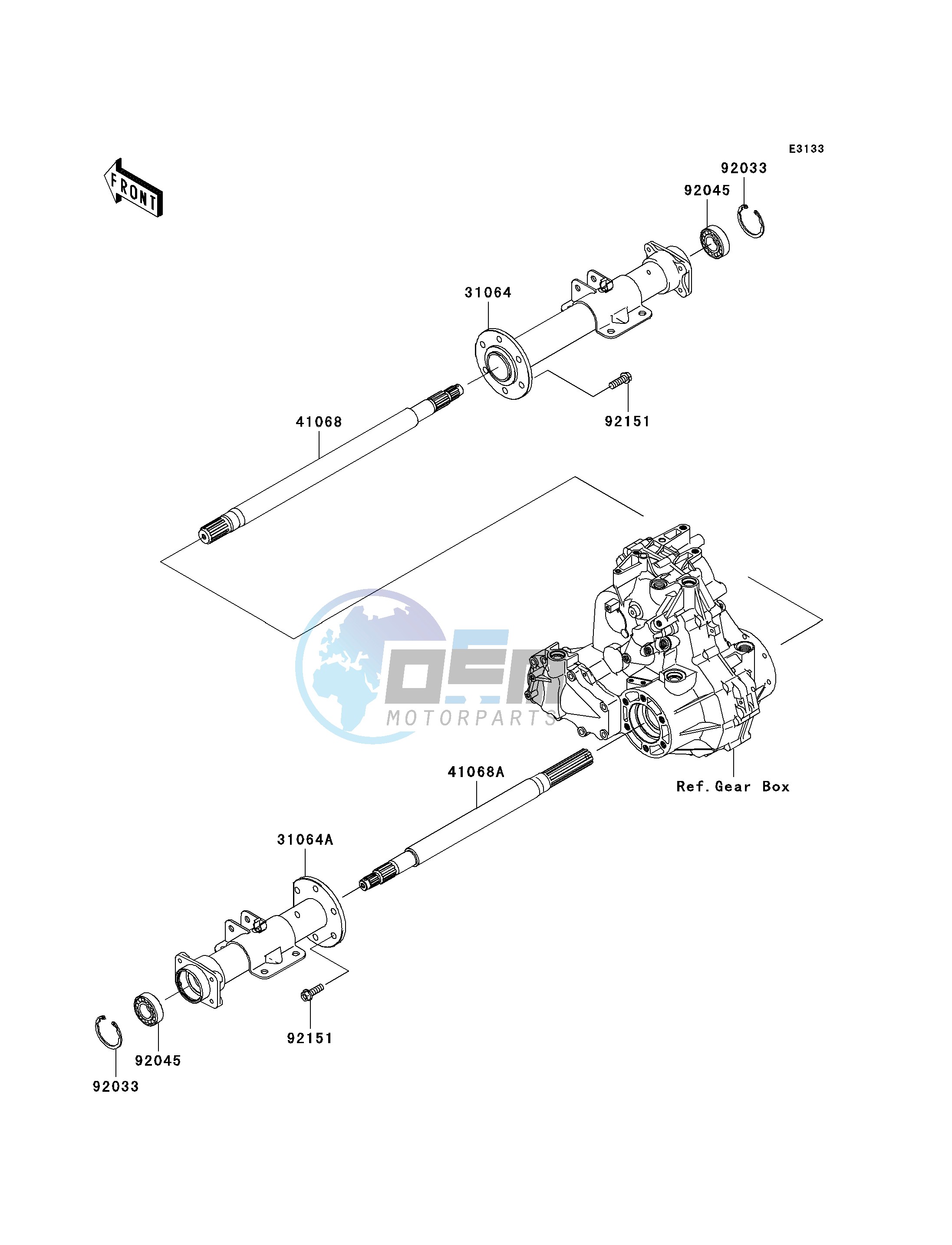 REAR AXLE