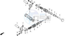 C90Z 50 drawing CAMSHAFT/VALVE