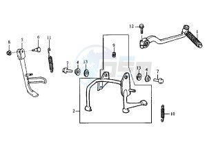 CINDERELLA - 50 cc drawing STAND