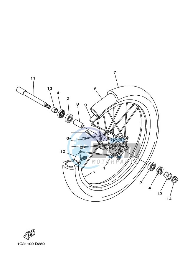 FRONT WHEEL