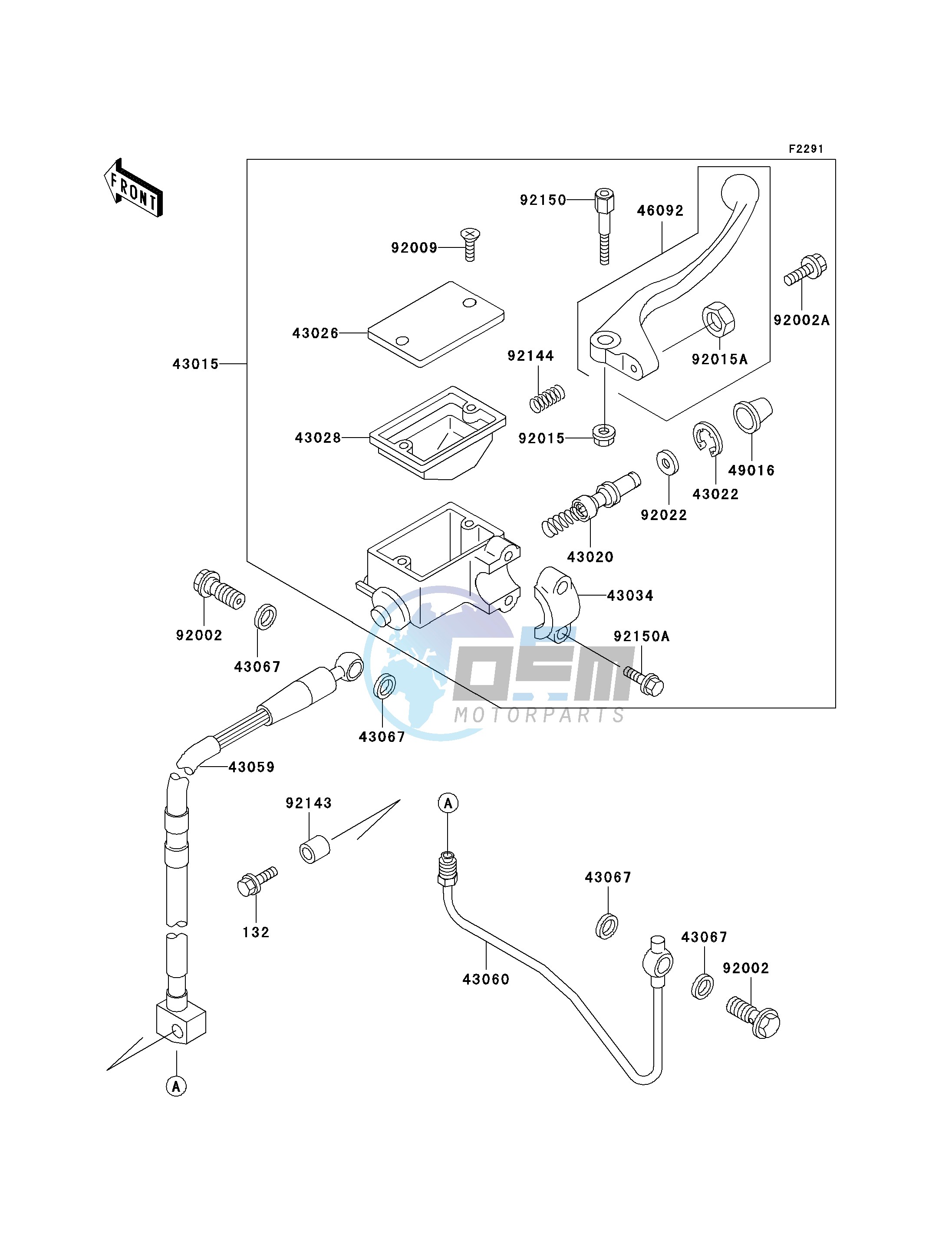 FRONT MASTER CYLINDER