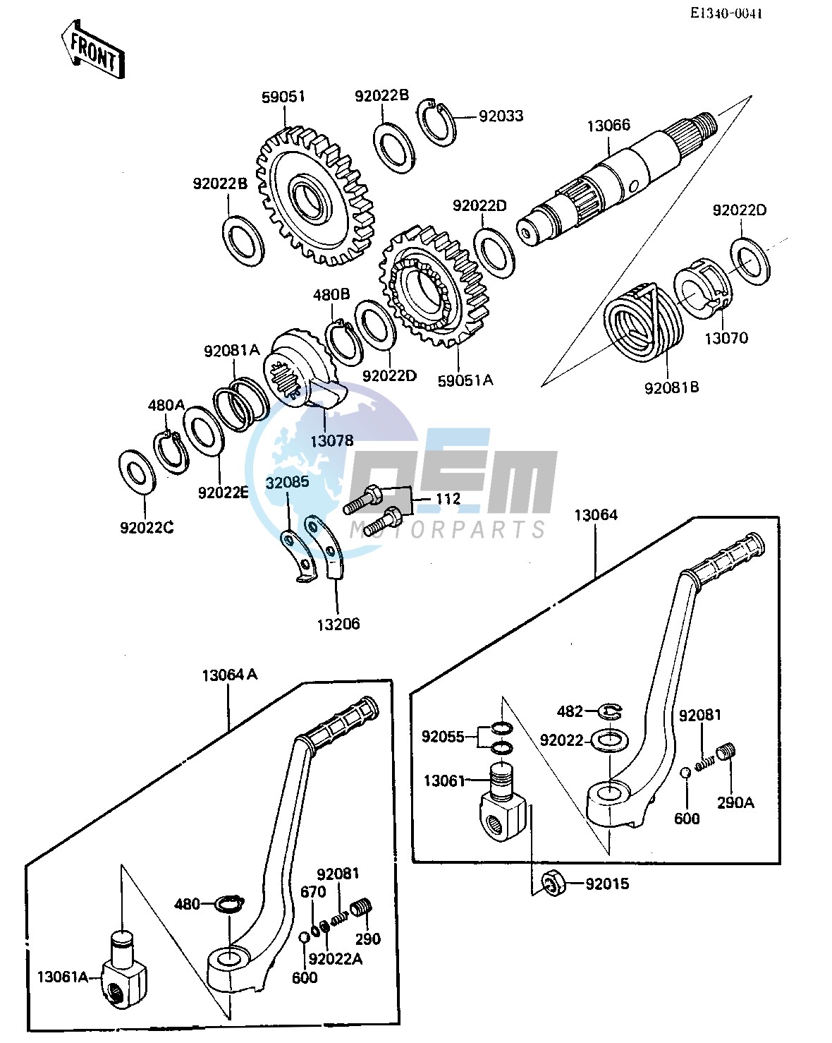 KICKSTARTER MECHANISM