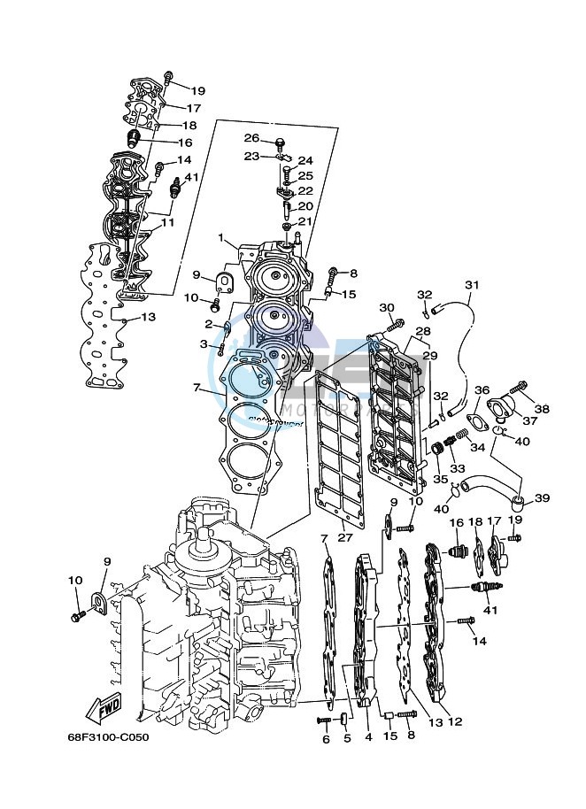 CYLINDER--CRANKCASE-2