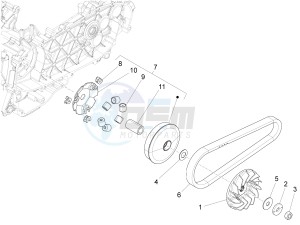 946 125 4T 3V ABS ARMANI (EMEA, APAC) drawing Driving pulley