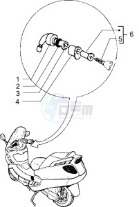 X9 250 drawing Key operated switch