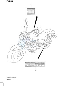 GZ125 (P02) drawing LABEL