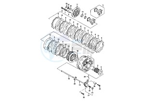 V RAPTOR 1000 drawing CLUTCH