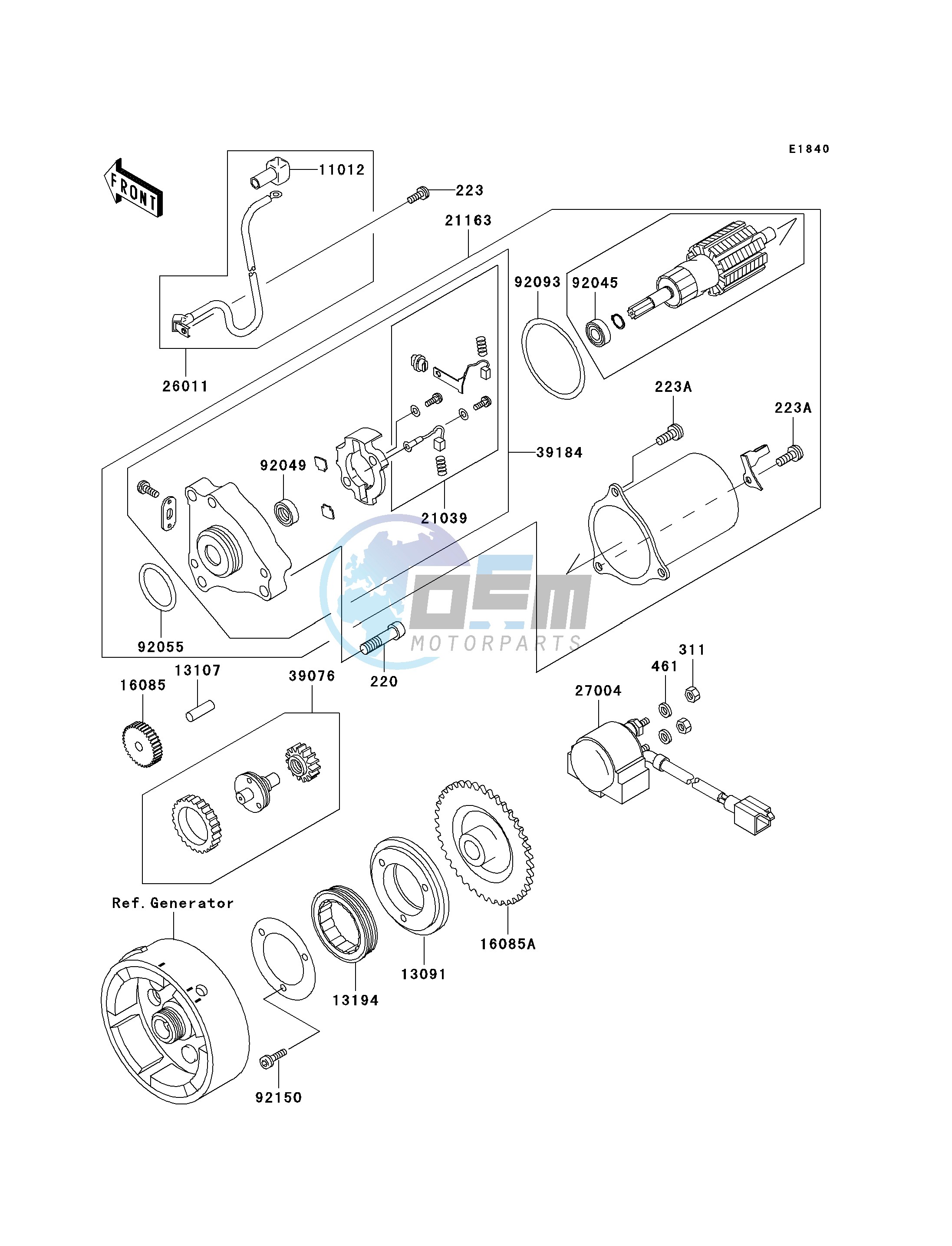 STARTER MOTOR