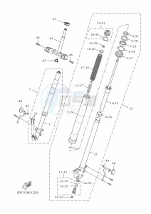 XTZ690-U TENERE 700 (BW32) drawing FRONT FORK