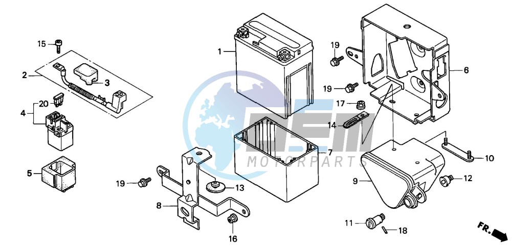 BATTERY/BATTERY BOX