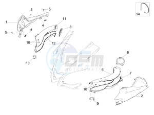 RSV4 1000 RR (APAC) (AUS, CP, NZ) drawing Duct