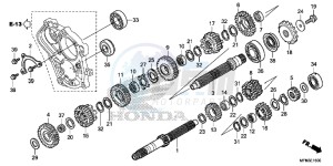 CB1000RAE CB1000R ABS E drawing TRANSMISSION