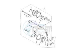 YP MAJESTY DX 250 drawing STARTING MOTOR