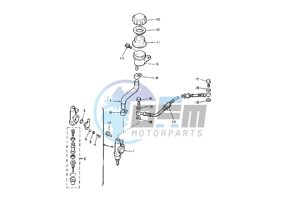 REAR MASTER CYLINDER