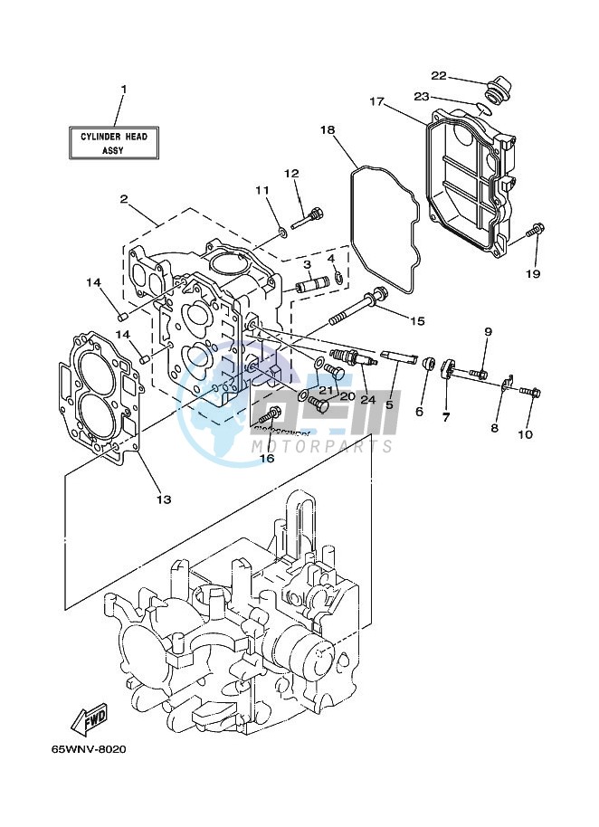 CYLINDER--CRANKCASE-2