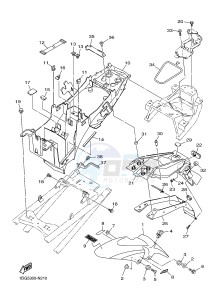 XJ6FA 600 DIVERSION F (ABS) (1DG7 1DG8) drawing FENDER