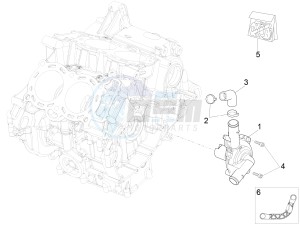 RSV4 1000 RR E4 ABS (NAFTA) drawing Water pump