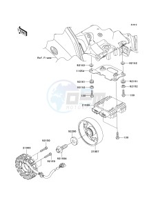 ZX 1000 E [NINJA ZX-10R] (E8F-E9FA) 0E8F drawing GENERATOR