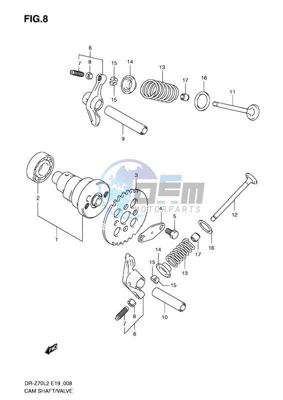 CAMSHAFT - VALVE