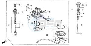 SA50 drawing CARBURETOR