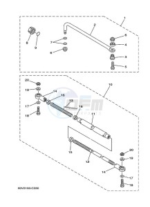 F225XA drawing STEERING-ATTACHMENT