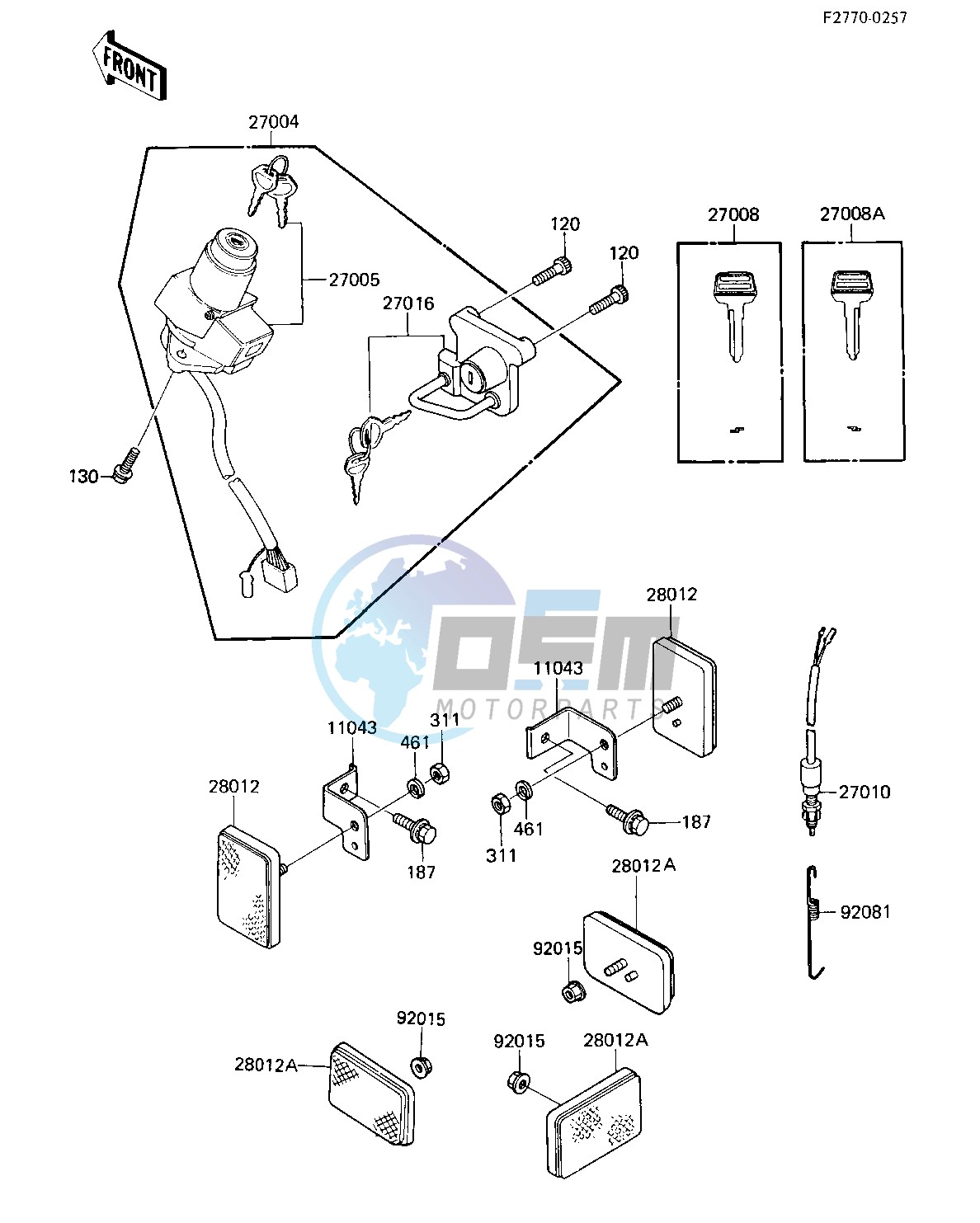 IGNITION SWITCH_LOCKS_REFLECTORS