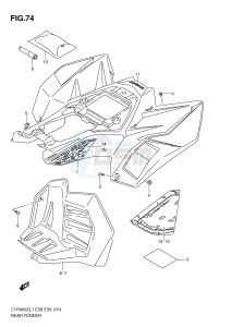 LT-R450 (E28-E33) drawing REAR FENDER (LT-R450ZL1 E28)