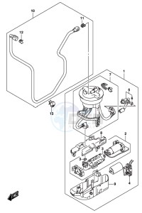 AN650 BURGMAN drawing OIL PUMP