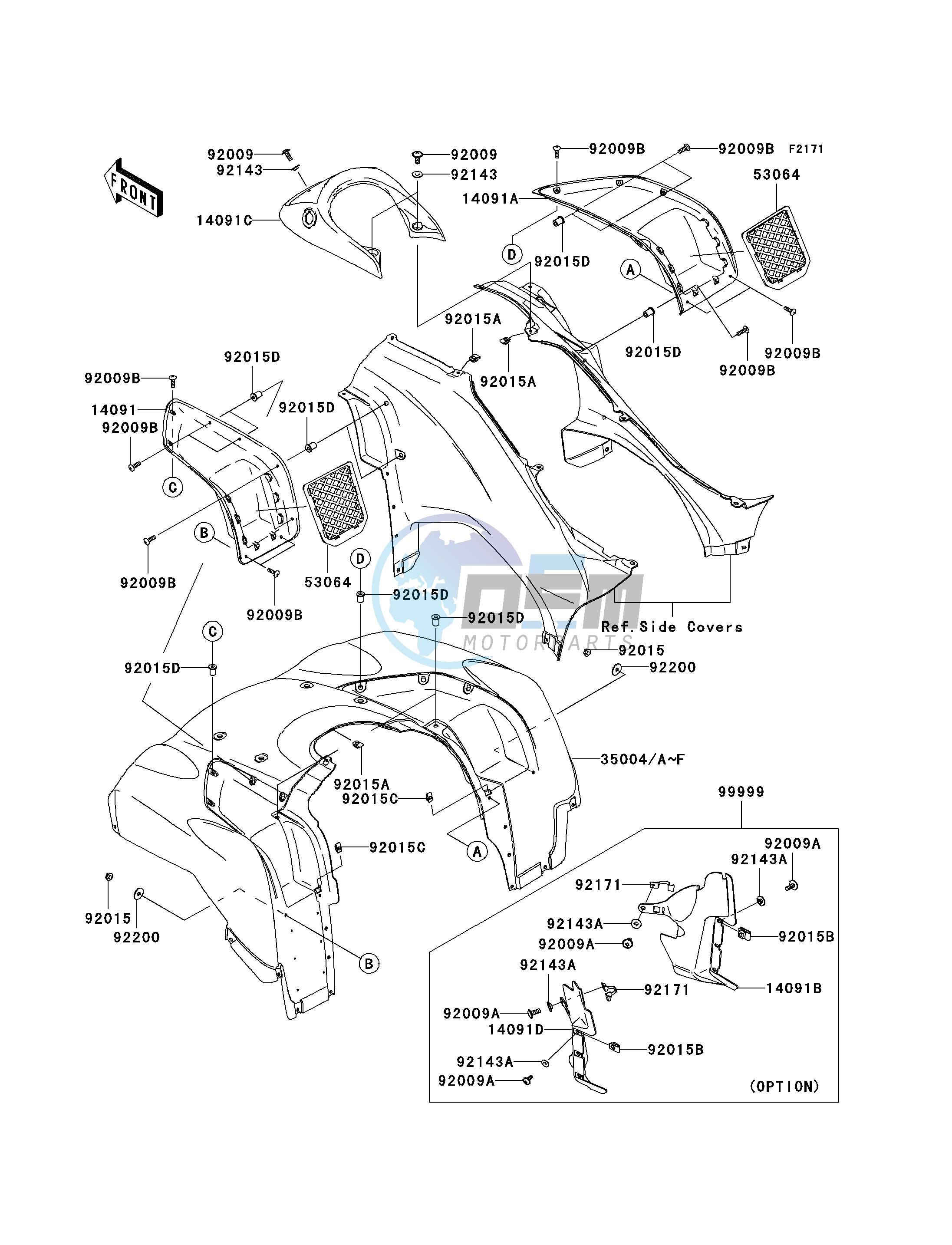 FRONT FENDER-- S- -