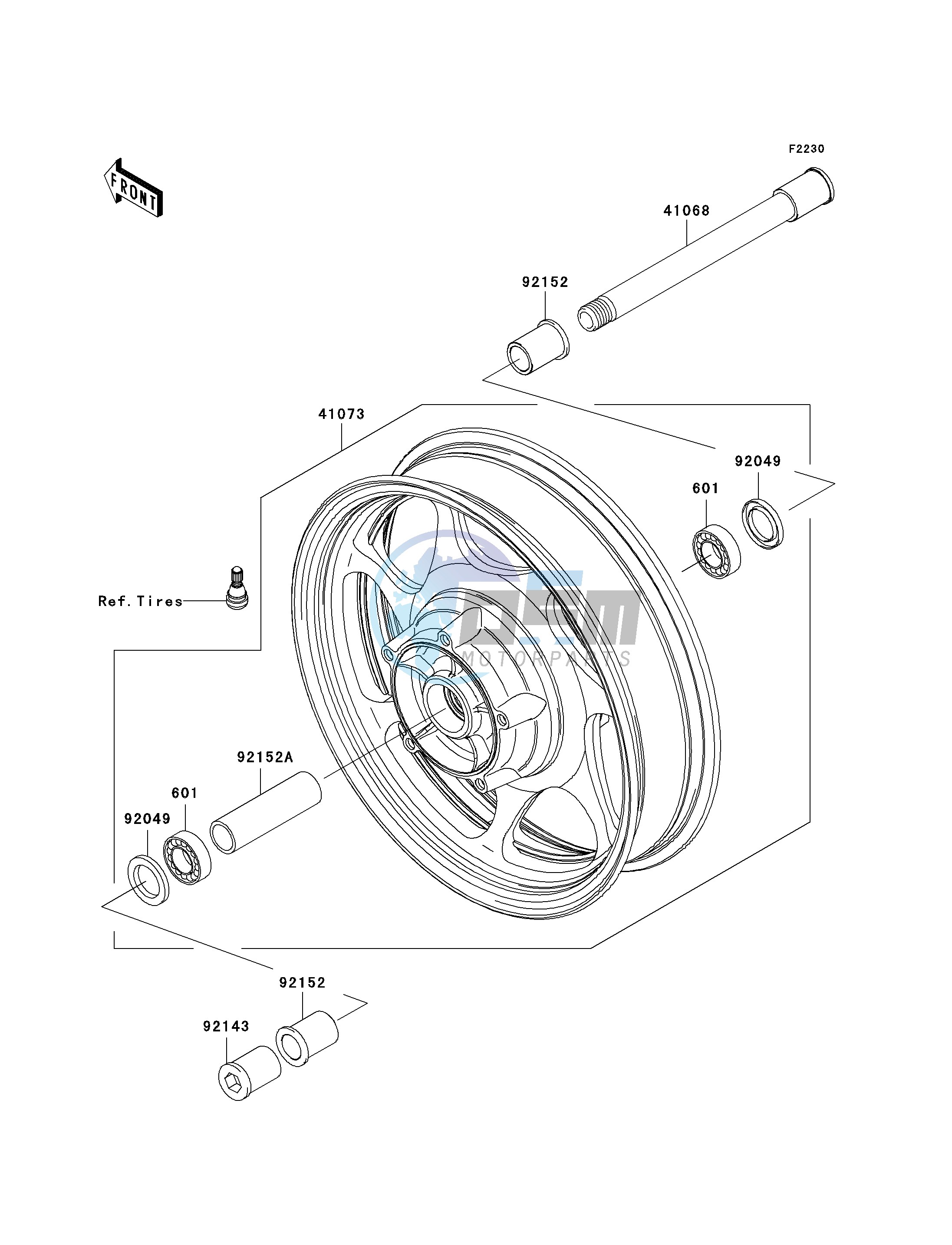 FRONT WHEEL