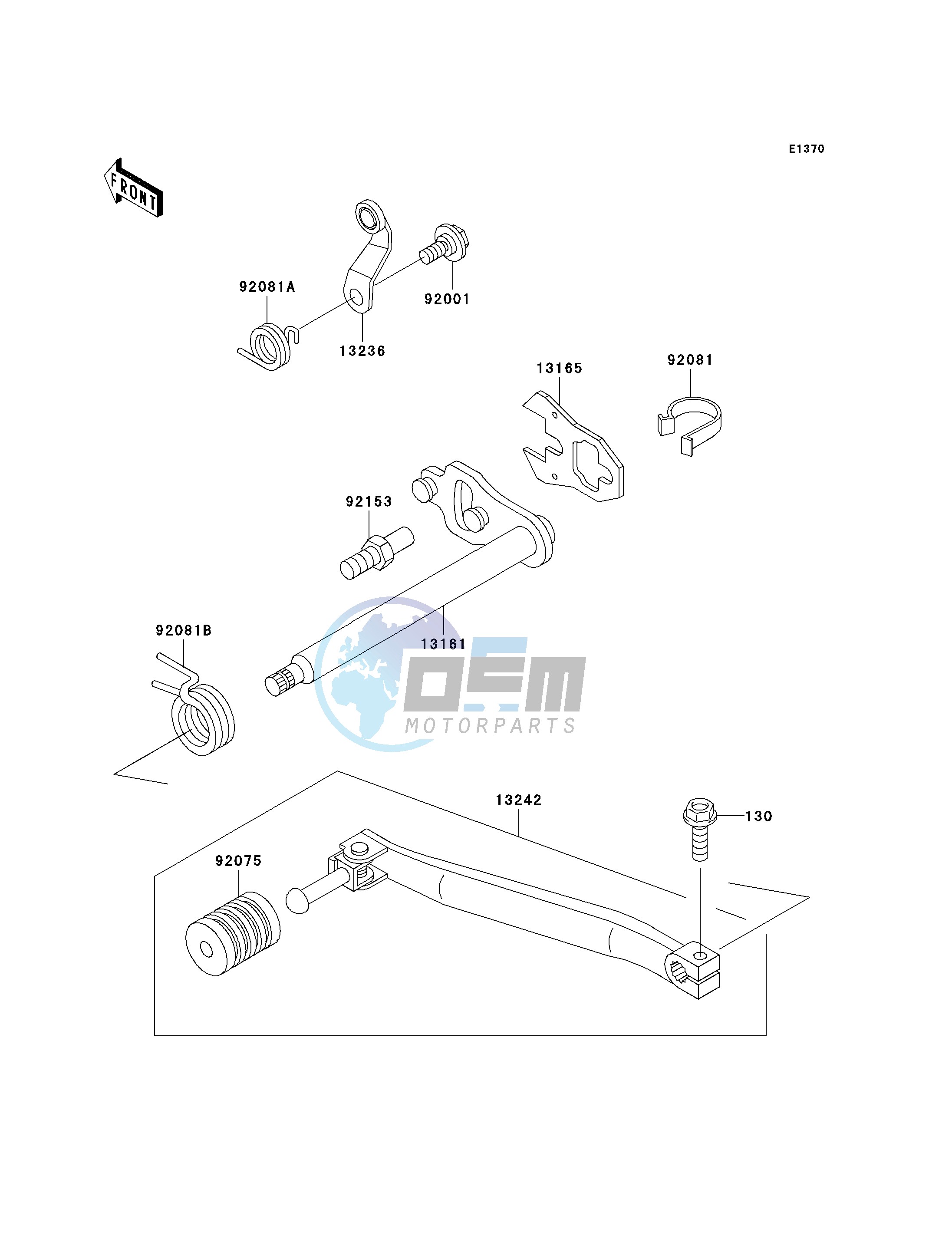 GEAR CHANGE MECHANISM