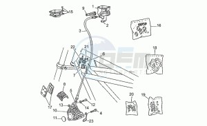 V 35 350 Carabinieri - PA Carabinieri/PA drawing Front master cilinder