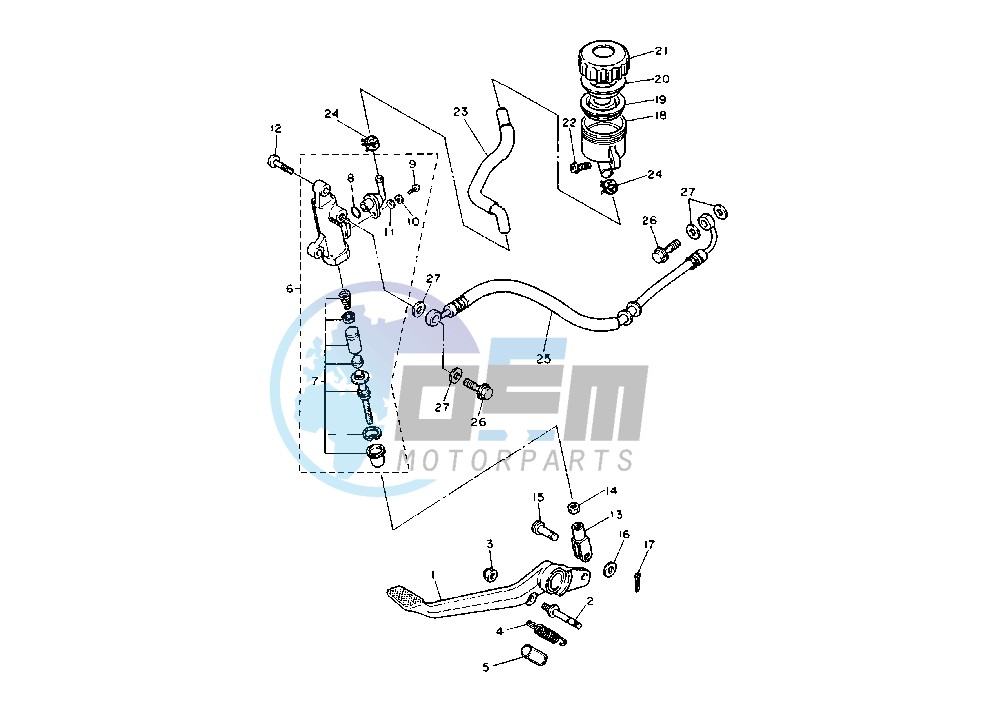 REAR MASTER CYLINDER