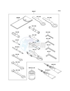 NINJA_ZX-6R ZX636C6F FR GB XX (EU ME A(FRICA) drawing Owner's Tools