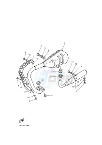 PW50 (2SAE) drawing EXHAUST