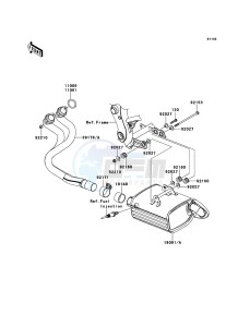 ER-6f ABS EX650B7F GB XX (EU ME A(FRICA) drawing Muffler(s)