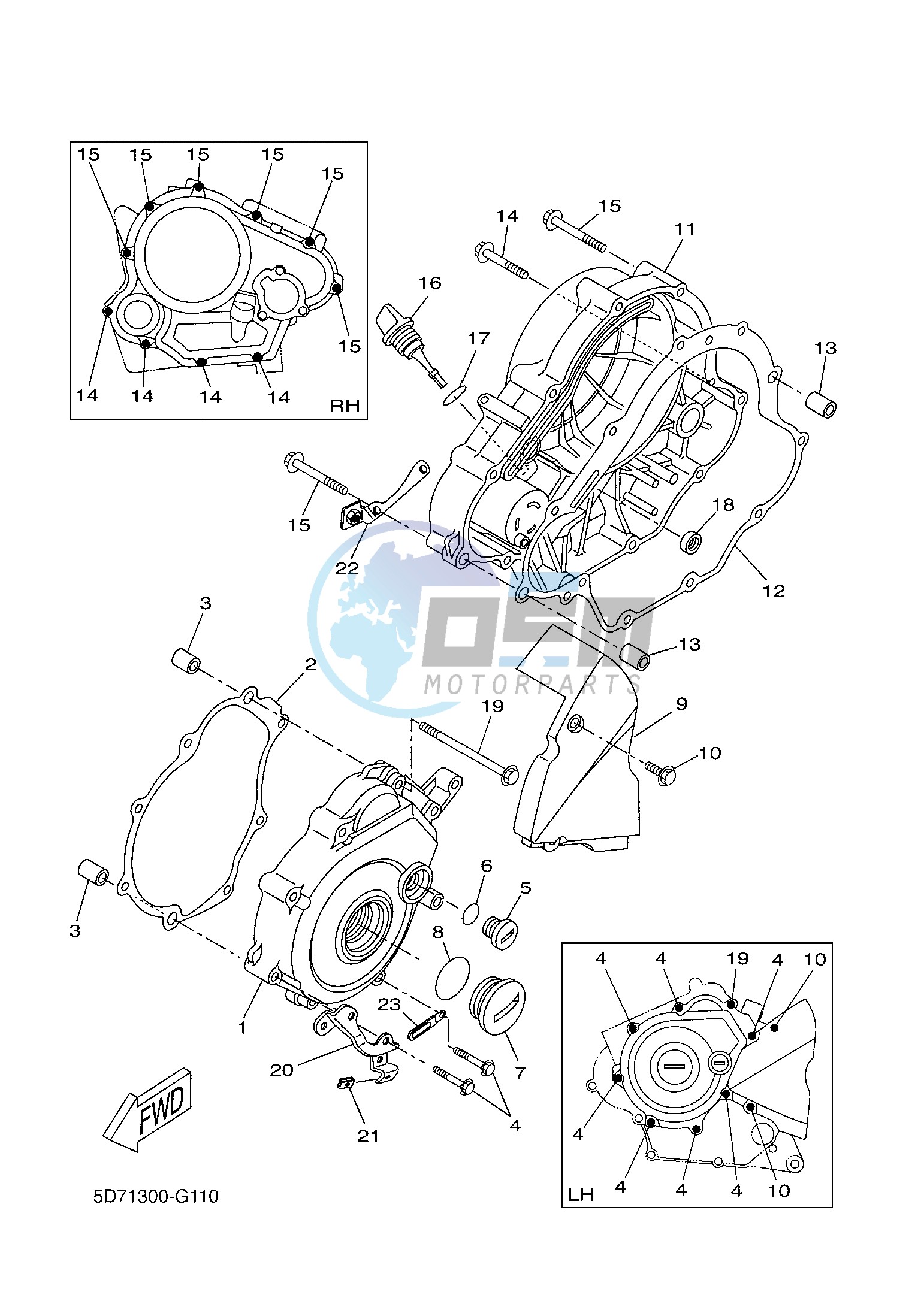 CRANKCASE COVER 1