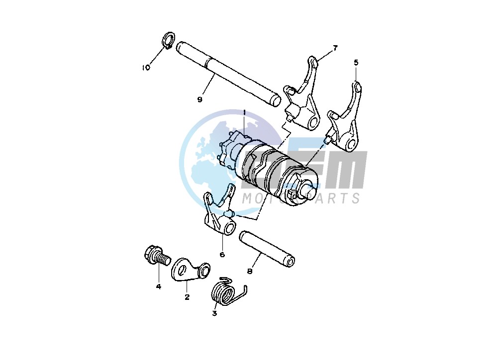 SHIFT CAM-FORK