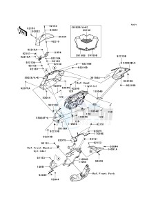 ZR 1000 B [Z1000 EUROPEAN] (B7F-B9F) B7F drawing COWLING