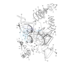 WR F 450 drawing INTAKE