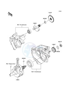 KLX250 KLX250SBF GB XX (EU ME A(FRICA) drawing Crankshaft