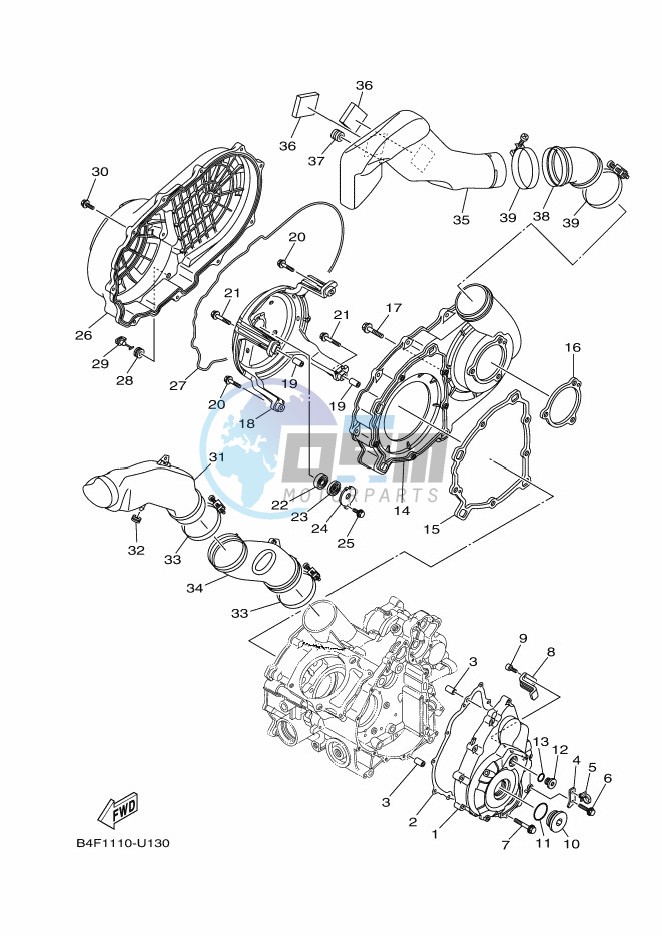 CRANKCASE COVER 1