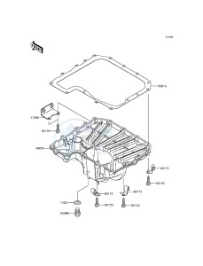 Z800 ZR800AFF FR GB XX (EU ME A(FRICA) drawing Oil Pan