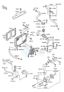 ZX 600 C [NINJA 600R] (C8-C9) [NINJA 600R] drawing RADIATOR