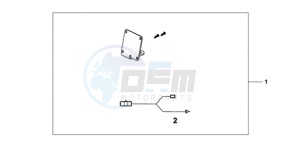 XL700V9 UK - (E / MKH) drawing H/G SUB KIT